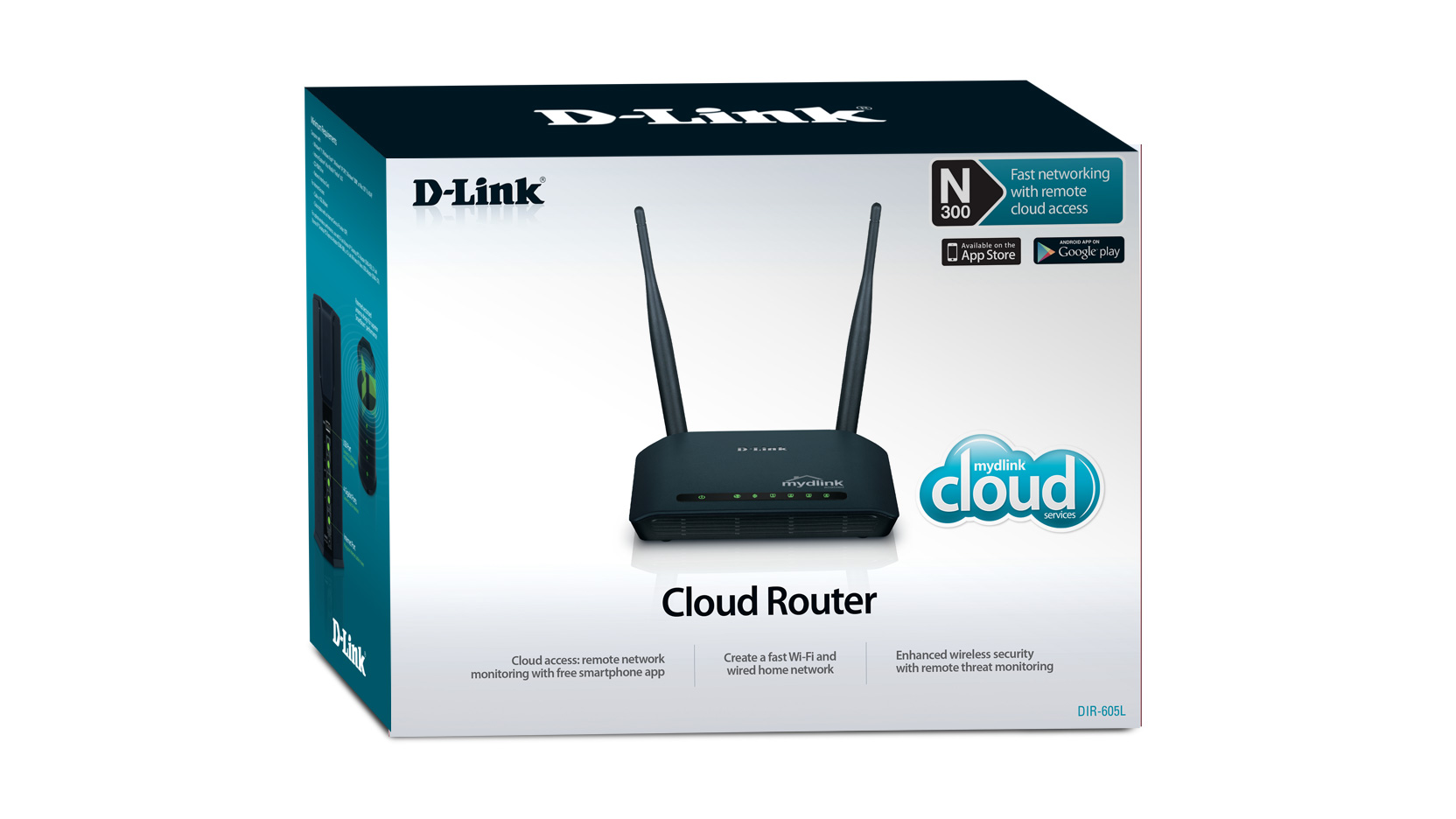 300Mbps Wireless Router ; D-LINK / DIR-605L