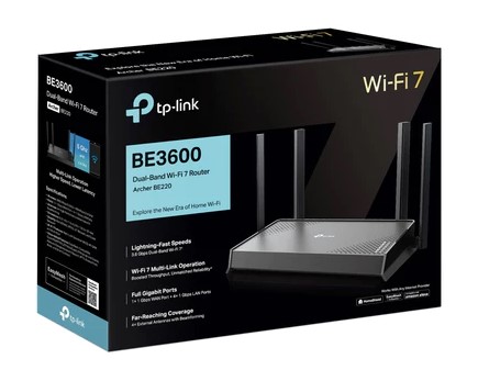 AX3600 GIGABIT ROUTER WIRELESS DUAL BAND WiFi, 4 เสา ; TP-LINK / ARCHER-BE220