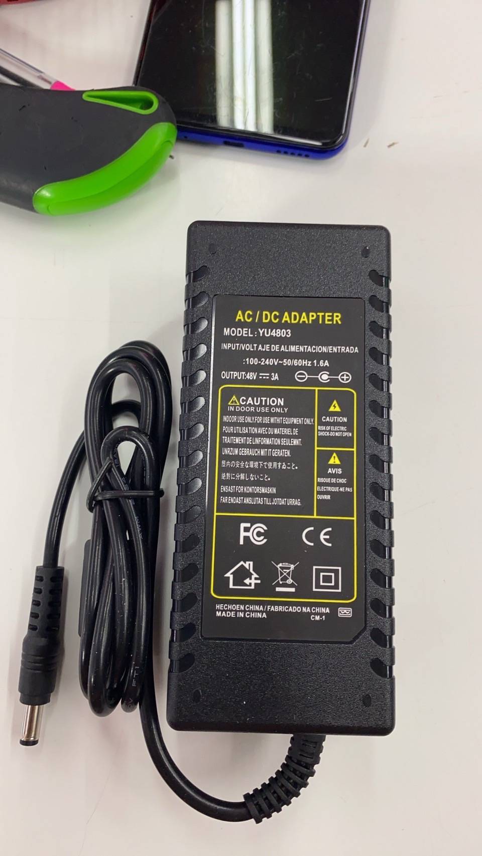 ADAPTER 48VDC 3A ; OEM / YU4803