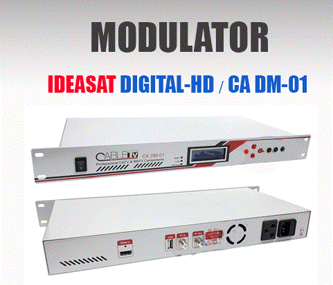MODULATOR CABLE DIGITAL HD ; IDEA-SAT / CA DM-01