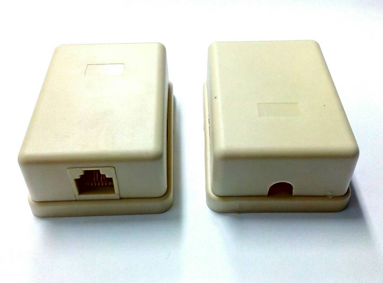 ตลับโทรศัพท์ 4C 1 ช่อง