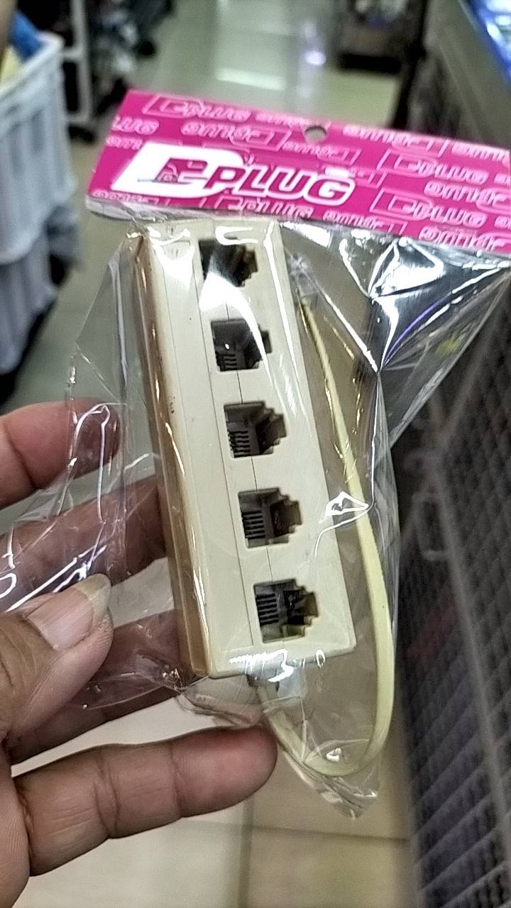 ตลับโทรศัพท์ 4C 5 ช่อง