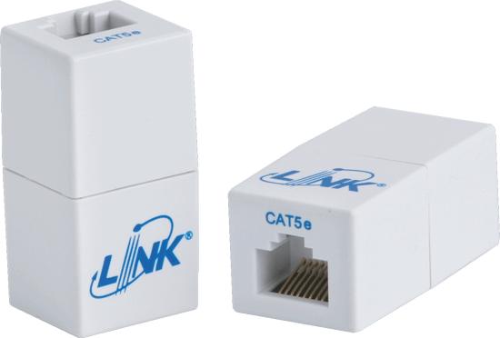 ตัวต่อกลางสายแลนUTP RJ45 CAT5E ; LINK / US-4005