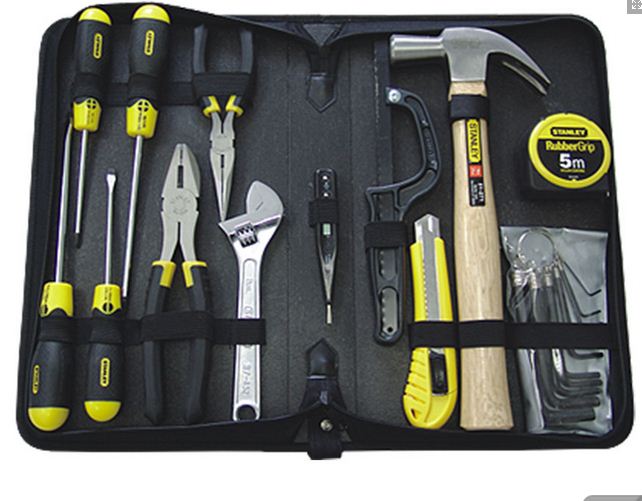 ชุดเครื่องมือ 13 ชุด( 22 ชิ้น )+กระเป๋า : STANLEY / 92-010 ** ราคาขายรวม vat **