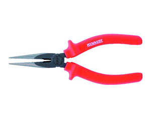 คีมตัดปากแหลมSNIPE NOSE PLIERS 160MM./6.3/8" ; KENNEDY / KEN-558-4210K