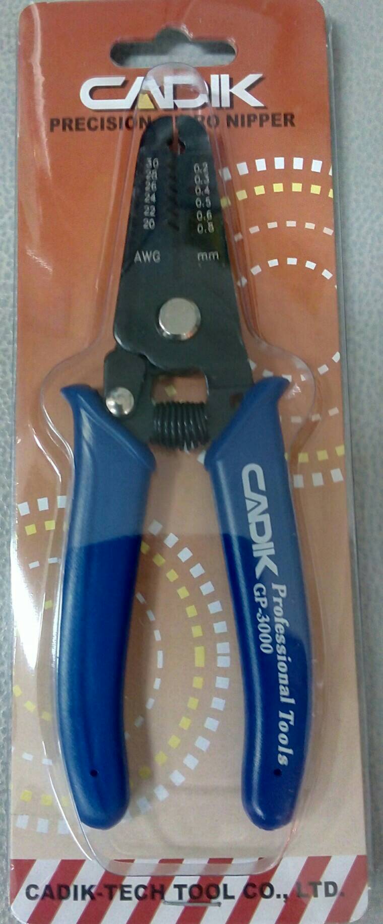 คีมปอกสาย 0.2-0.8 MM. ; CADIK / GP3000