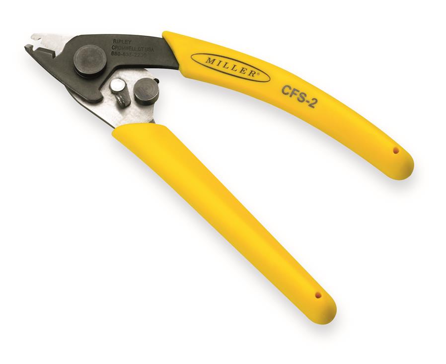คีมปอกสายไฟเบอร์ออฟติค Optical Fiber Stripper(AIS, TOT) ; MILLER / CFS-2