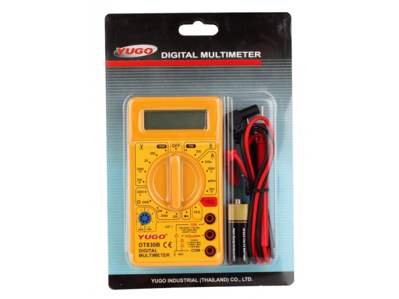 ดิจิตอลมิเตอร์ ; YUGO / DT-830B