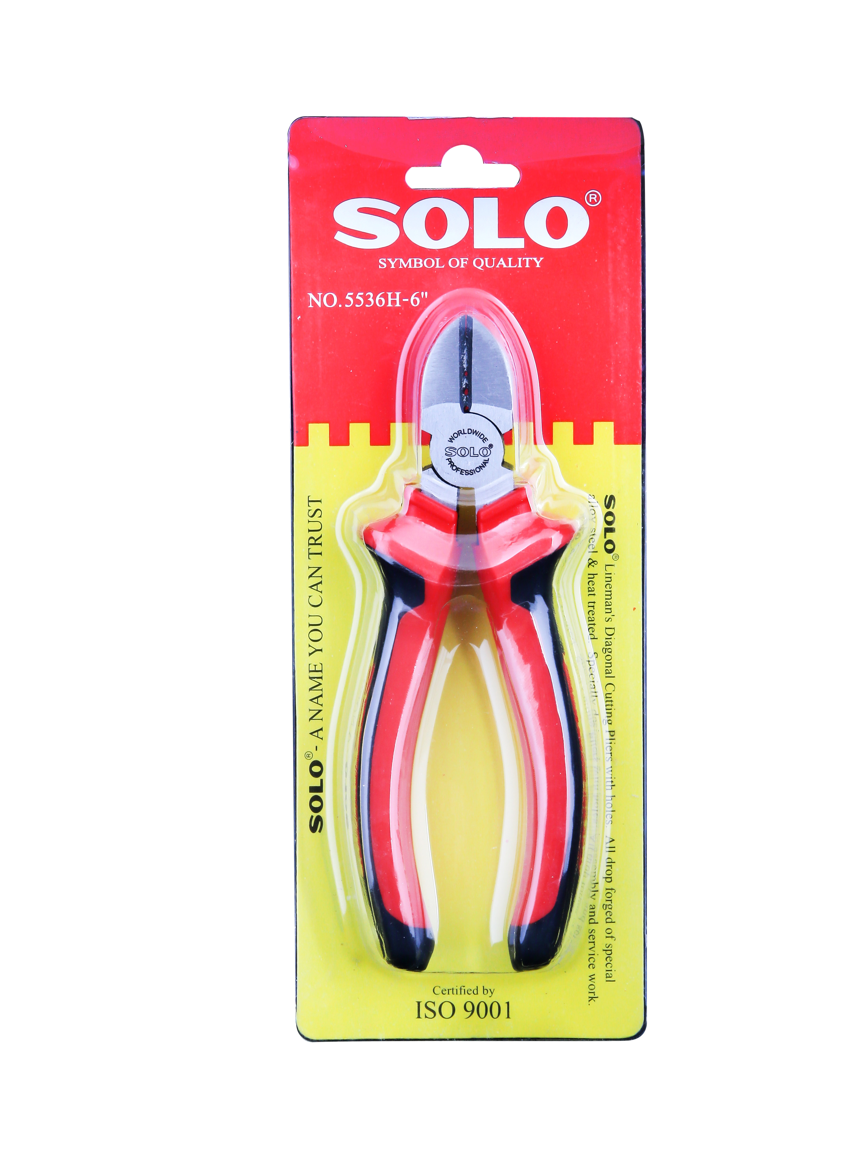 คีมตัดปากเฉียง 6" ; SOLO / 5536H-6"