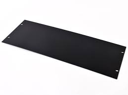 แผงทึบBlank Patch Panel 4U เหล็กดำ, ไม่พับขอบ ; NPE / 014640011224 / D050702-7