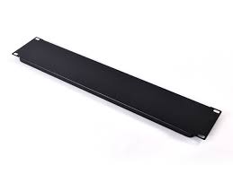 แผงทึบBlank Patch Panel 2U เหล็กสีดำ ; NPE / 014640011502 / D050802-1 / 2U AL-BLK