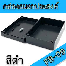 กล่องอเนกประสงค์ 130 X 193 X 64 MM., สีดำ ; FUTURE KIT / FB09 B