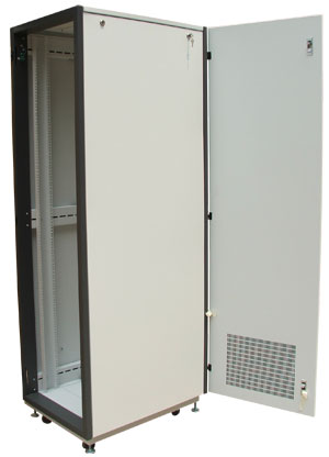 ตู้RACK ตั้งพื้นมีล้อ 27U / 60 X 60 X 139 CM. สีเทา ; PM-6627