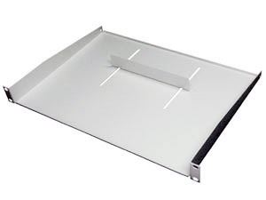 ถาดรองในตู้RACK (MIXER) 1U + น๊อต, สีครีม ; NPE / 014640212001