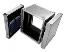 ตู้RACKเครื่องเสียง 3 ฝา 12U ลึก 21" ACP พร้อมล้อ ; NPE / SD-B12X10A, 068924405004