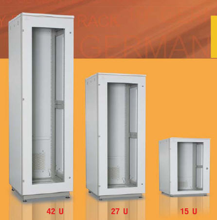 ตู้RACK ตั้งพื้น 36U / 60 X 60 X 179 CM. สีเทา ; GERMAN / G3-60636