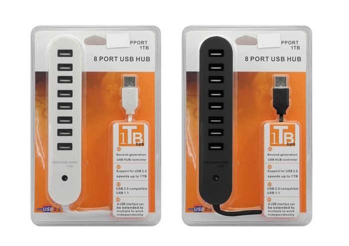 2.0 USB HUB 8PORT ; C/N / HU088