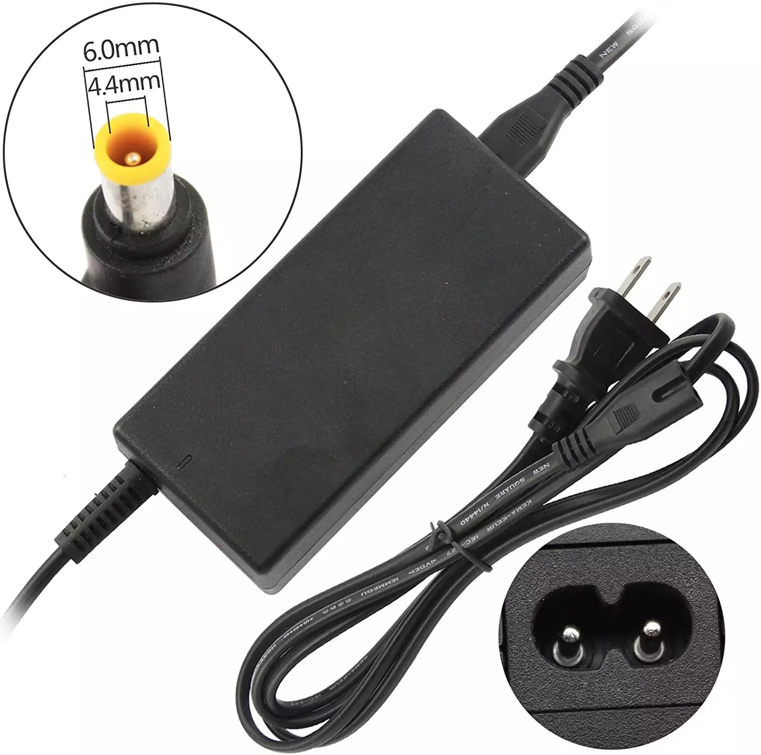 ADAPTER 14VDC 3.22A, 6 x 4.4 mm. ; OEM