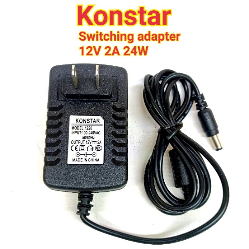 ADAPTER 12VDC 2A ; KONSTAR / 1220