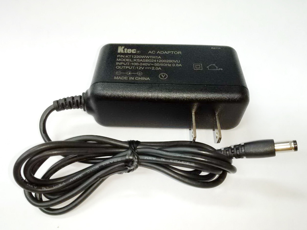 ADAPTER 12VDC 2A ; KTEC / KT1220WWTH1A