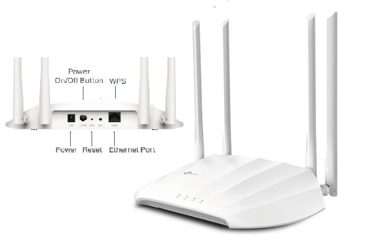 AC1200 Gigabit Wireless Dual Band Router Access Point, Repeater ; TP-LINK / TL-WA1201