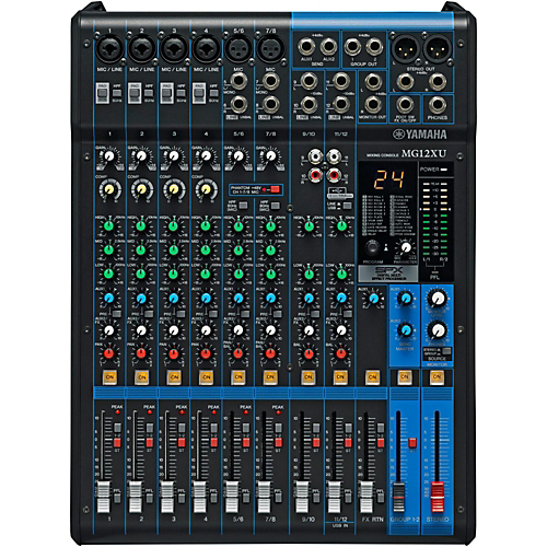 MIXER 12-Channel Mixing Console ; YAMAHA / MG12XU
